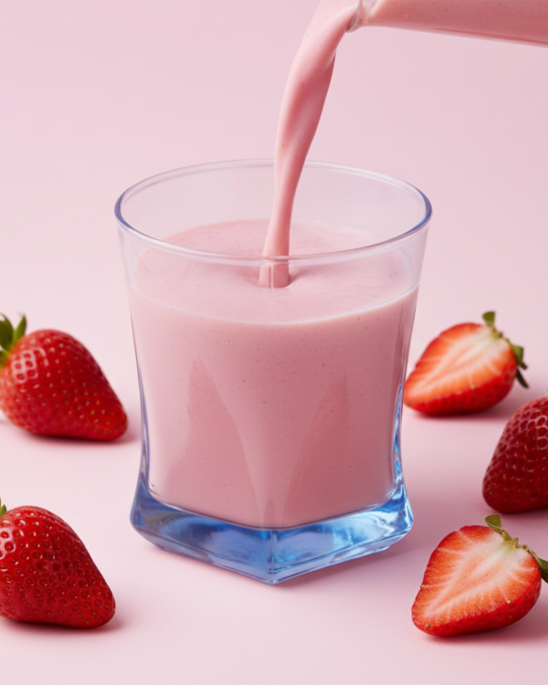 Modern Blue Drinking Glass for Water & Juice