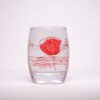 Red Flower glass