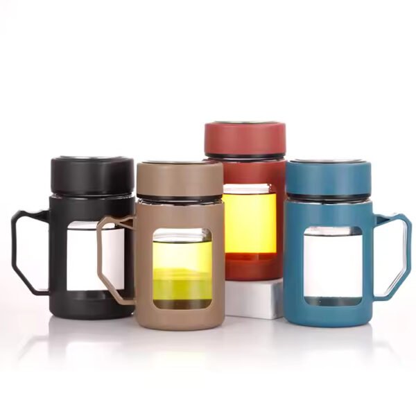 Glass Travel and Storage Mug –