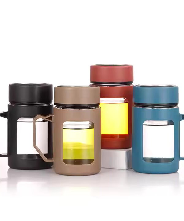 Glass Travel and Storage Mug