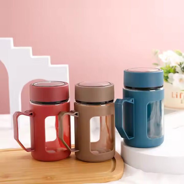 HP-2406-8 Glass Travel and Storage Mug