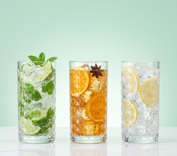 6 Long Glasses