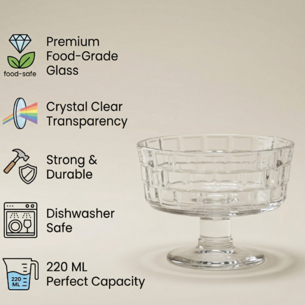 1 (16) Ice Cream bowls