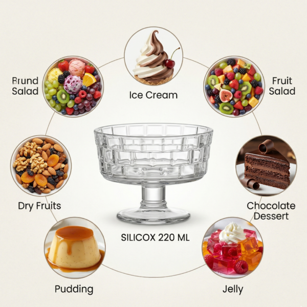 1 (8) Ice Cream bowls