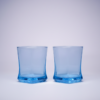 1 (116) Modern Blue Drinking Glasses Set of 6 (260ml)
