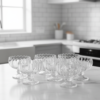 1 (33) Ice Cream Crystal Glass Bowl Set of 6, 220 ML