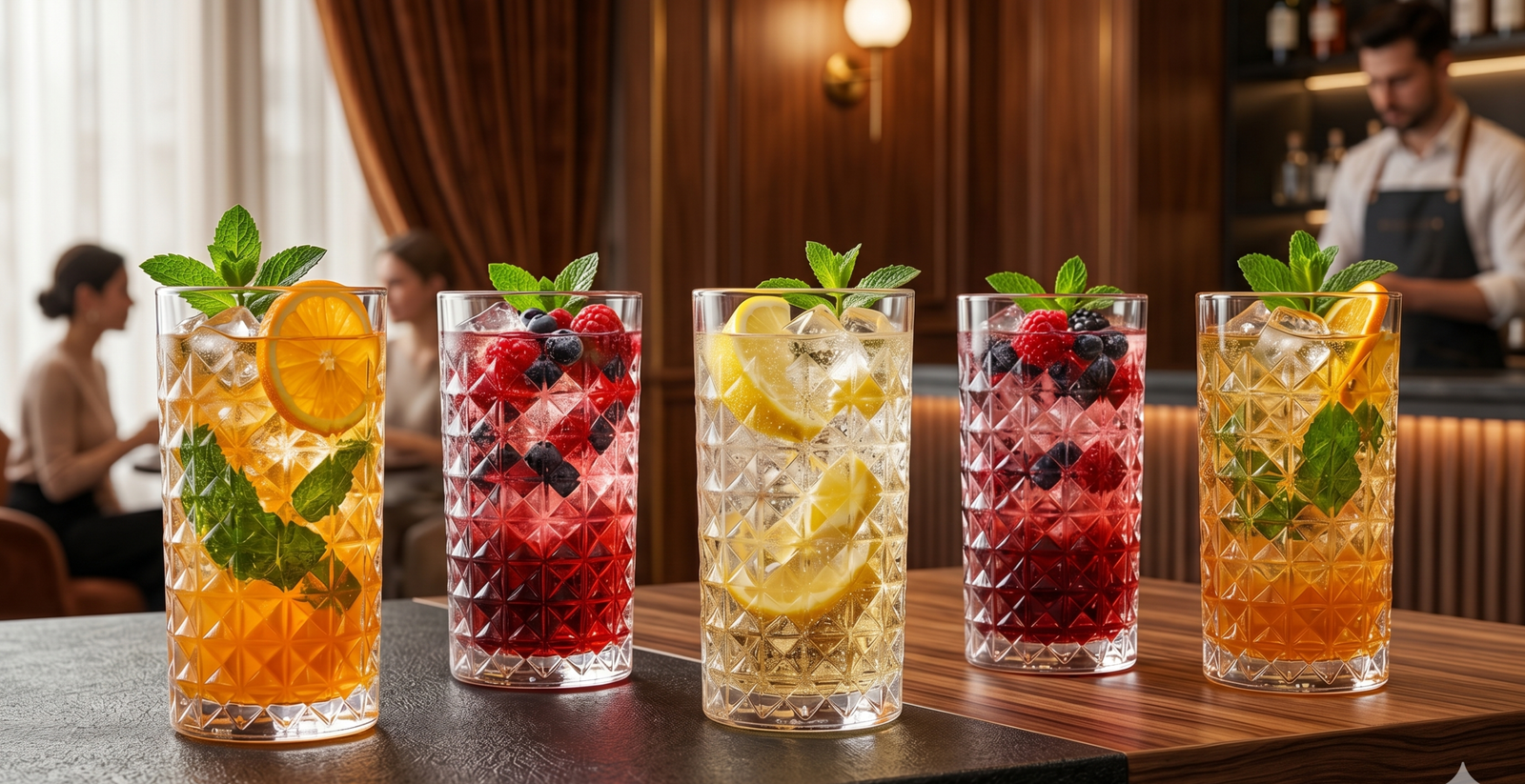 SILICOX glassware in cafes