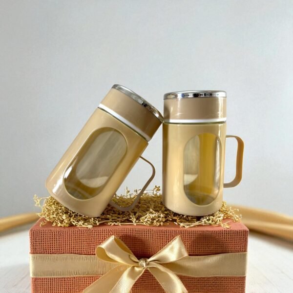 IMG_2561-Photoroom-6.jpg Glass Antique Gold Travel Mug with Lid & Plastic Protector 500 ML