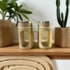 IMG_2563-Photoroom-3.jpg Glass Antique Gold Travel Mug with Lid & Plastic Protector 500 ML