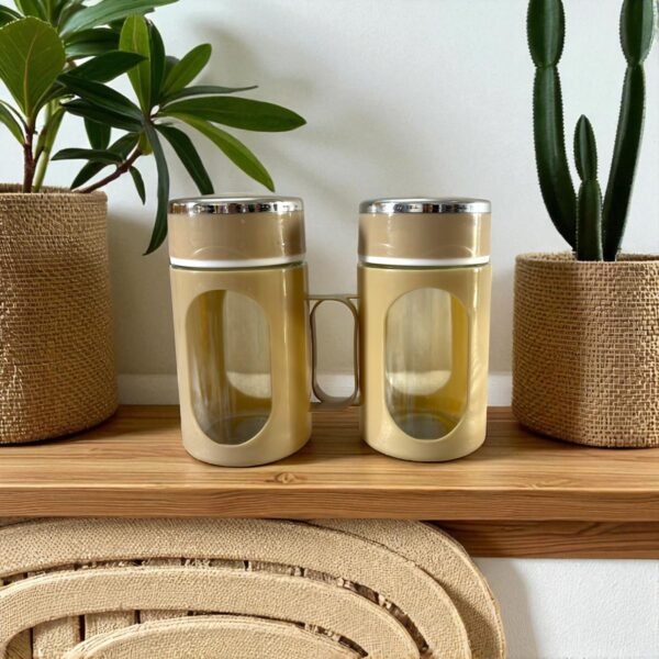 IMG_2563-Photoroom-3.jpg Glass Antique Gold Travel Mug with Lid & Plastic Protector 500 ML