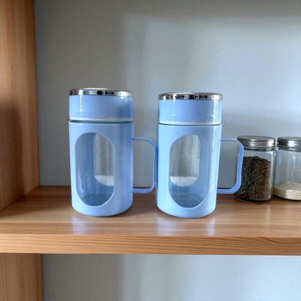 IMG_2571-Photoroom-1.jpg Glass Slate Blue Travel Mug with Lid & Plastic Protector 500 ML