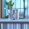 IMG_2576-Photoroom-1.jpg Glass Slate Blue Travel Mug with Lid & Plastic Protector 500 ML