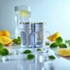 IMG_2576-Photoroom-2.jpg Glass Slate Blue Travel Mug with Lid & Plastic Protector 500 ML