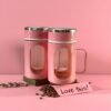 IMG_2582-Photoroom-2.jpg Glass Light Pink Travel Mug with Lid & Plastic Protector 500 ML