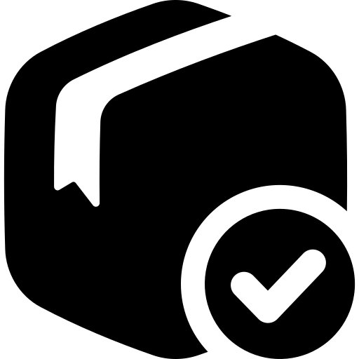 Secure packaging icon